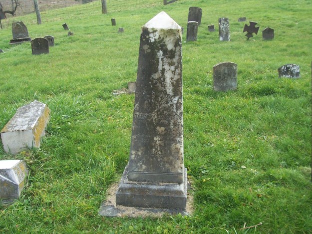 John K. Buchanan stone
Moore Cemetery (2009)