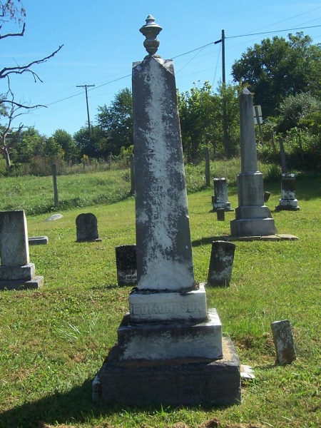 John B. and Mary J. Edmondson family monument
Rock Spring Cemetery (2010)