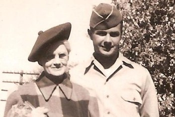 Charles and his mother Mary
photo courtesy Jim Faris
