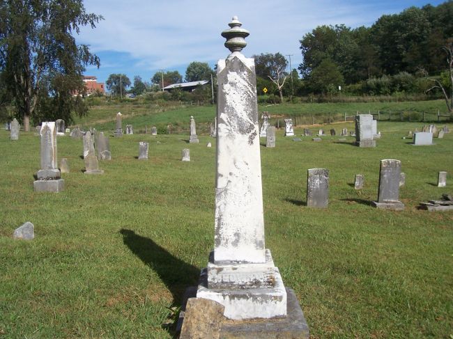 Robert S. Lowry monument
Rock Spring Cemetery (2010)